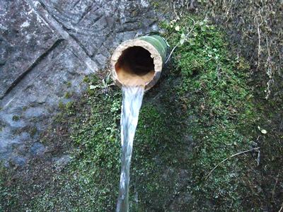 佐野市の湧水 「上人の水」