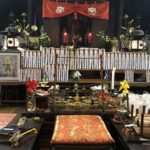 滝流しの行われる本堂