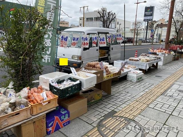 【足利】通3丁目 青物市  野菜・フルーツ・お惣菜が勢ぞろい！いでいフルーツ前 [閉店]