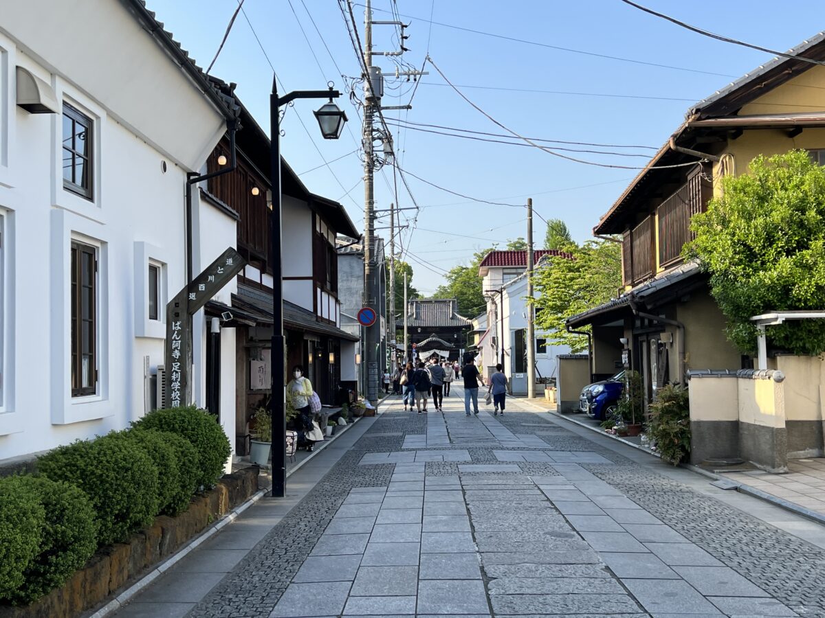 足利のランチ 足利学校～鑁阿寺 石畳と大門通りのお店
